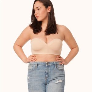 Lively The No-Wire Strapless Bra Toasted Almond